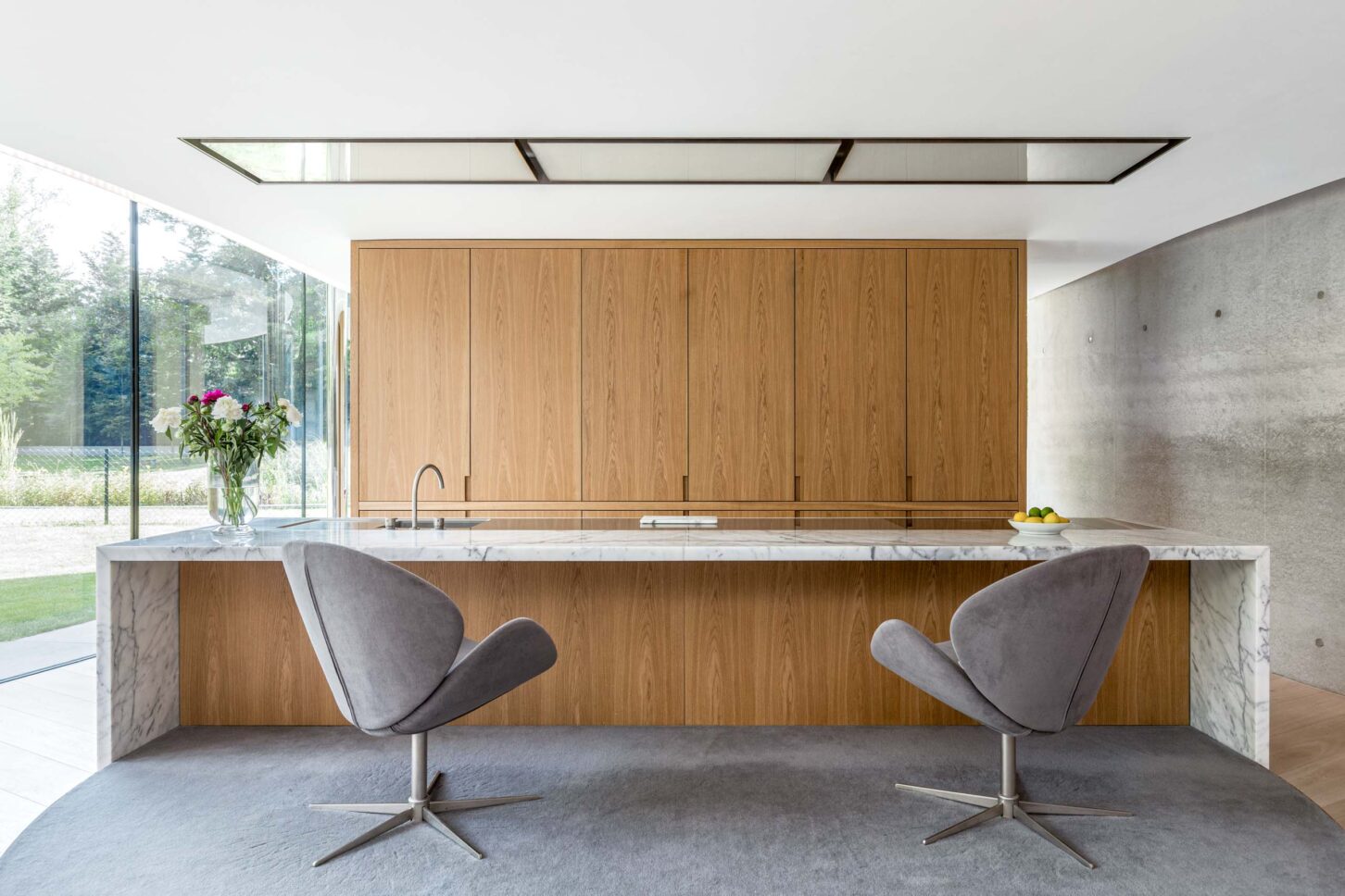 Kitchen interior — Greenways, designed by Eldridge Architects, London